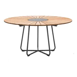 Houe Circle Ø 150 x 74 cm Aluminium/Bambus Natur