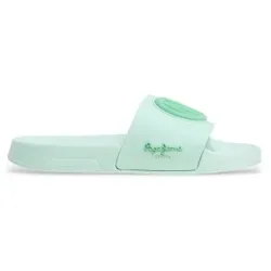 Pepe Jeans für Damen. PLS70159 Schieberegler Schieberegler Marke grün (37), Wohnung, Keine, Strandbekleidung