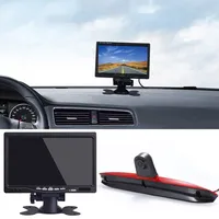 sedodogo Mit 7 Zoll LCD Monitor, Nachtsicht HD Doppelkameras Einparkhilfe Kamera Bremsleuchte Rückfahrkamera Ersatz für Mercedes Vito Mixto W639 BJ 2010/Benz Vito 639 Bj 2019 W447 109 111 114 BLUETEC LWB