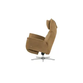 KOINOR Sessel Safira Leder 92 x 113 x 90 cm Braun mit elektrischer Relaxfunktion