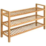 vidaXL Schuhregal 100 x 60 x 27 cm braun