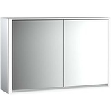 EMCO Loft LED-Lichtspiegelschrank 120cm, 2 Türen, Aufputzmodell (979805118)