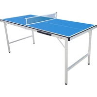 XXXLutz Tischtennistisch, blau - 67x69x150 cm