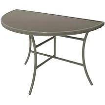 FRG Gartentisch 110 x 58 x 72 cm Schwarz