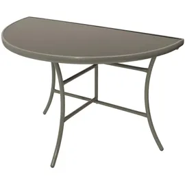 FRG Gartentisch 110 x 58 x 72 cm Schwarz