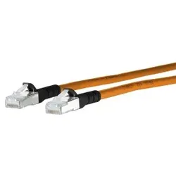 BTR 1308457001-E Patchkabel Cat.6A AWG 26 7 0 m orange-schwarz 1308457001E