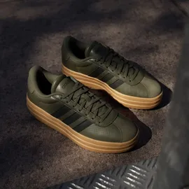 adidas VL Court Bold Olive Strata / Core Black / Gum 39 1/3