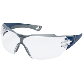 Uvex pheos cx2 9198257 Schutzbrille/Sicherheitsbrille Blau, Grau