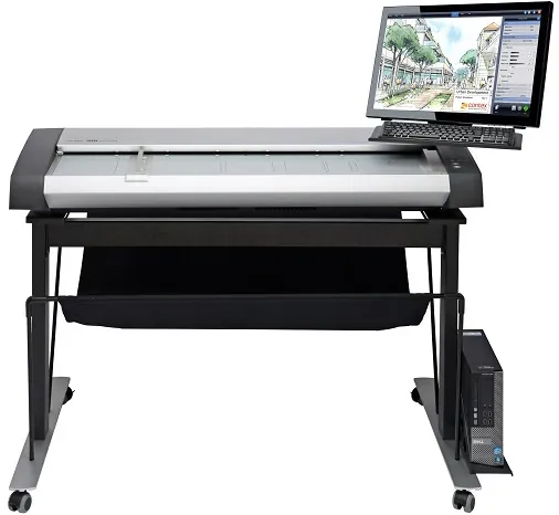 Contex HD 5450 PLUS ScanStation Pro mit normalem Standfuß 137cm / 54 Zoll