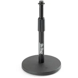 On-Stage DS7200B Desktop Mikrofonstativ, Schwarz