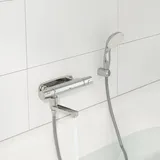Grohe Schwenkauslauf mit integrierter Umstellung Chrom
