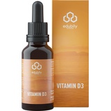 edubily nutrition® Vitamin D3 ohne Vitamin K 50 ml - Cholecalciferol in MCT-Öl - Vegetarisch - Vitamin D trägt zu einer normalen Funktion des Immunsystems, der Knochen & Muskeln bei (50 ml (1er Pack))