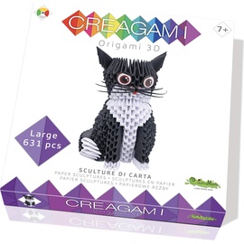 CreativaMente Creagami Origami 3D Katze 632 Teile