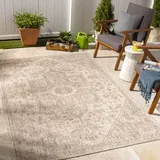 Surya Teppich »LEMARK«, rechteckig, 4 mm Höhe, Teppich In- /Outdoor Boho Jute-Optik, Balkon, Terrasse, Garten, Beige gelb