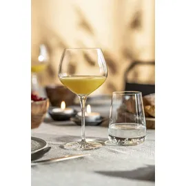 Schott Zwiesel 4er Set ZWIESEL GLAS Wasserglas Vervino 490 ml Kristall, Kristalloptik Transparent Klar