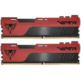Patriot Viper Elite PVE2416G360C0K Speichermodul GB (2 x 8GB, 3600 MHz, DDR4-RAM), RAM, Schwarz, Rot