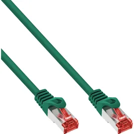 InLine InLine® Patchkabel, S/FTP (PiMf), Cat.6, 250MHz, PVC, Kupfer, grün, 2m