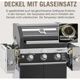 Rösle BBQ-Station Videro G3-S Vario+ schwarz