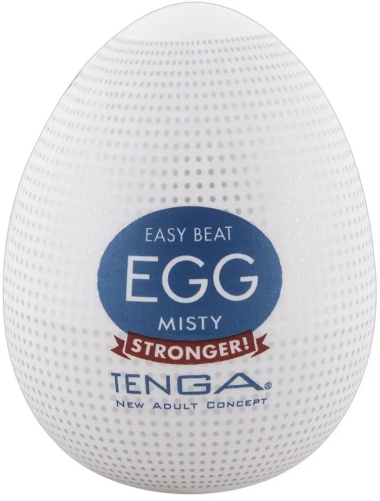 Tenga Egg Misty Single Vibrator 1 St transparent