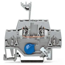 WAGO 280-502/281-611 Einzelklemme 5mm Zugfeder Belegung: L Grau 50St.