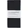 nordesign Naturschwammtuch Schwarz, 2er Set
