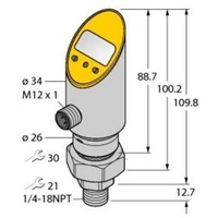 Turck Drucksensor PS003V5032UPN8XH1141