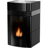 A++ Woody Wasserführender Pelletofen 24 Kw Mit Schwarz