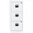 BISLEY Home PFA Hängeregistraturschrank 41,3 x 40,0 x 101,0 cm weiß