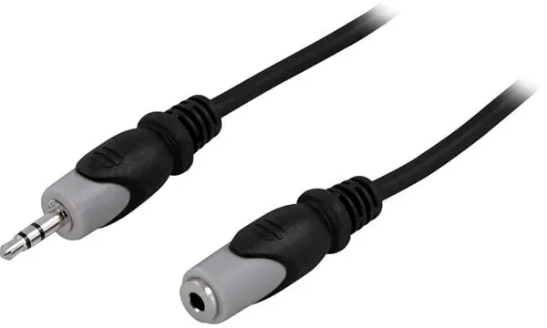 3.5mm male - 3.5mm female audio extension cable 3 m