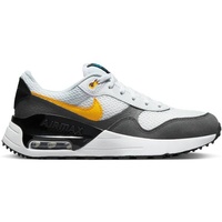 NIKE Kinder Freizeitschuhe AIR MAX SYSTM (GS), WHITE/LASER ORANGE-IRON GREY, 40