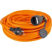 as - Schwabe AS Schwabe 59110 Strom Verlängerungskabel 16A Orange 10.00m H07BQ-F 3G 1,5mm2