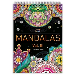 Colorya Malen nach Zahlen Colorya Mandala Malbuch – Entspannendes A4 Anti-Stress weiß