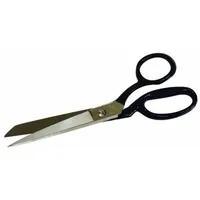 C.K Tools Universalschere seitlich gebogen schwere Ausführung mit doppeltem Griffloch C80787 180 mm
