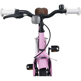 vidaXL Kinderfahrrad 18 Zoll RH 0 cm Hellrosa