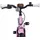 vidaXL Kinderfahrrad 18 Zoll RH 0 cm Hellrosa