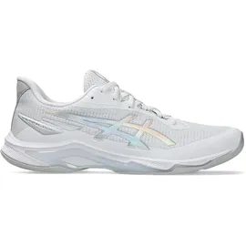 Asics Netburner Ballistic FF 4 (41.5), Weiss, Silber