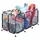 Vevor Aufbewahrungskorb 159 x 81,5 x 91,5 cm Weiß/Blau