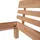 Krok Wood Massivholzbett Julia in Buche 180x220 cm - Transparent