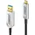 FIBERX USB-A auf USB-C 10 m Schwarz