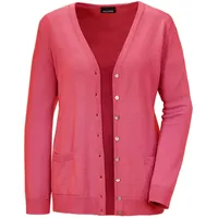 GOLDNER Uni Merino-Cardigan Langarm Pink 25
