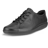 ECCO Soft 2.0 Sneaker, Black with Black Sole, 42