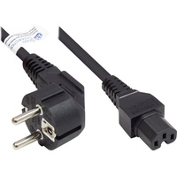 Good Connections Netzkabel Schutzkontakt-Stecker Typ E+F (CEE 7/7, gewinkelt)