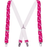 Playshoes Hosenträger Hosenträger Sterne rosa 60 cm