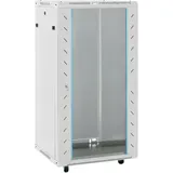 vidaXL 22U Netzwerkschrank auf Rollen 19" IP20 60x60x120 cm