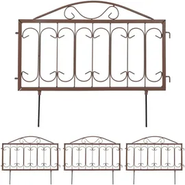 Relaxdays 10041744 Gartenzaun