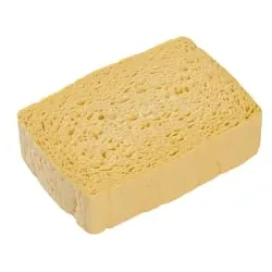 Spontex Azella 72 Zelluloseschwamm, beige Azella 72 , 1 Karton = 8 Packungen à 10 Schwämme