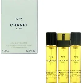 Chanel No. 5 Eau de Toilette Nachfüllung 3 x 20 ml