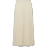 s.Oliver Midi-Rock Faltenrock Beige 38