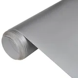 vidaXL Autofolien 2 Stk. Matt-Silber 100x150 cm+50x150 cm