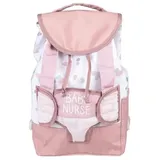 Smoby Toys - Baby Nurse Puppen-Rucksack - verstellbarer Kinder-Rucksack mit Puppentrage für Kinder ab 3 Jahren